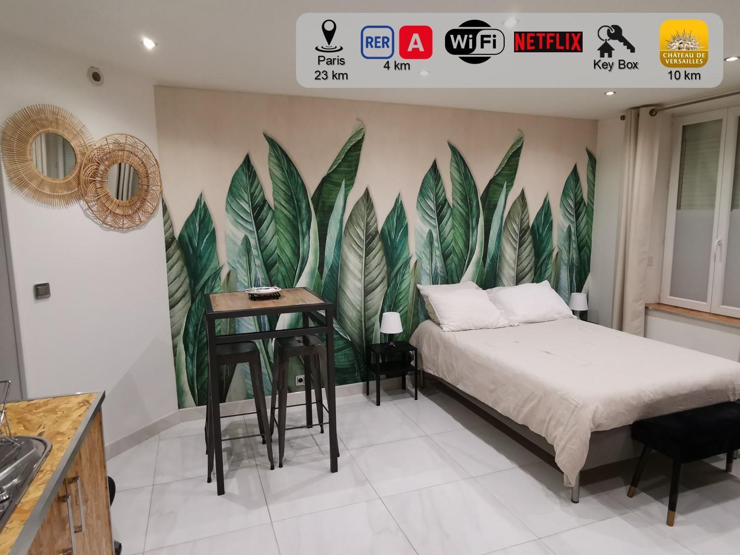 לה פורט-מארלי Studio Cosy Proche Paris Et Versailles מראה חיצוני תמונה